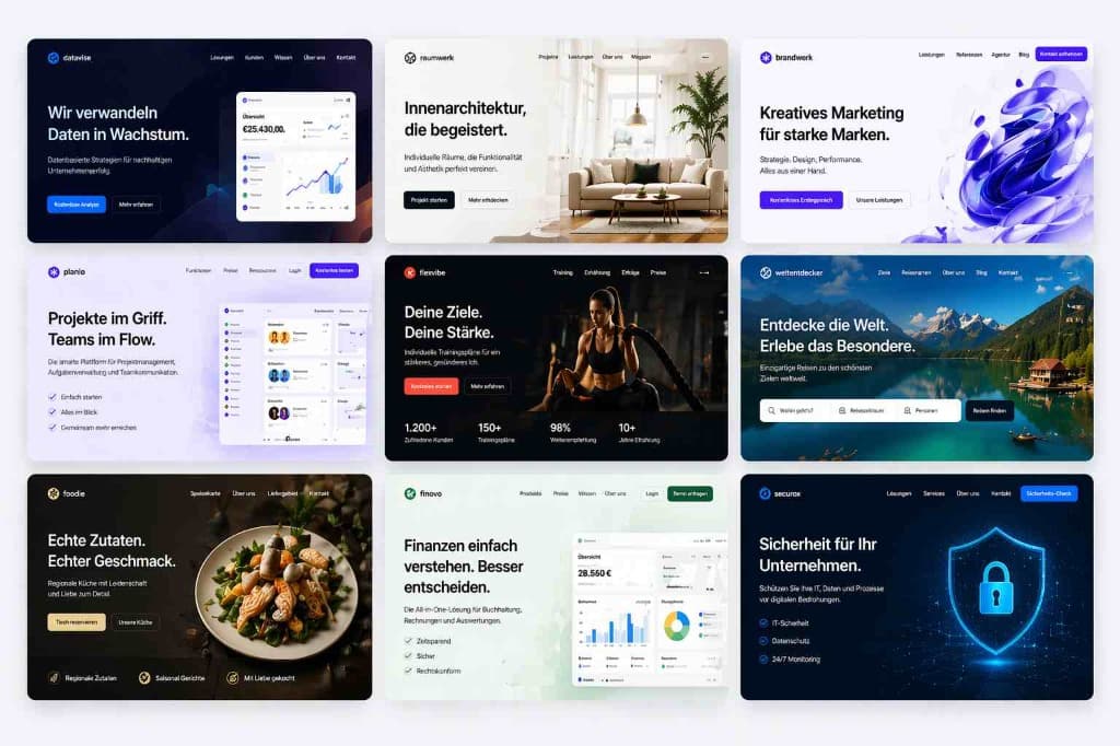 Webdesign Leichlingen Mockups